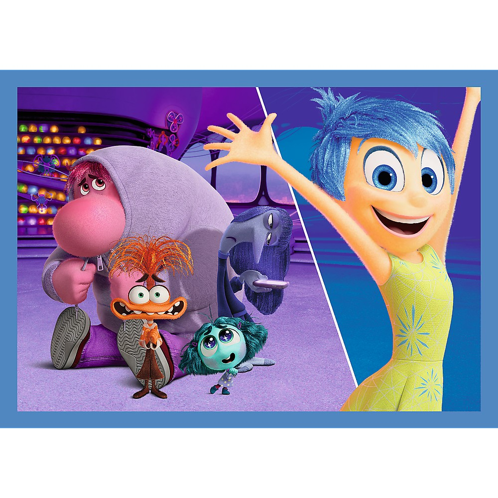 PUZZLE TREFL 4IN1 DISNEY INSIDE OUT 2 O LUME PLINA DE EMOTII [4]