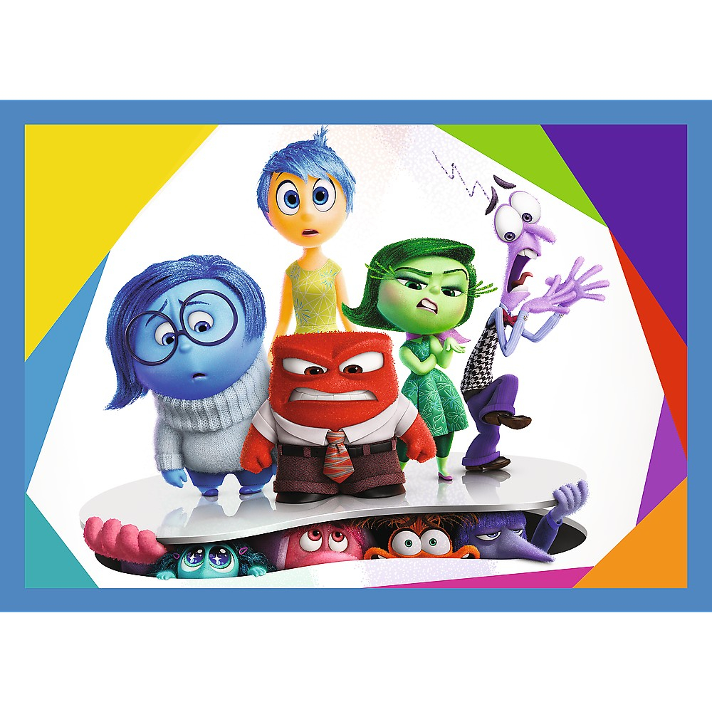 PUZZLE TREFL 4IN1 DISNEY INSIDE OUT 2 O LUME PLINA DE EMOTII [2]