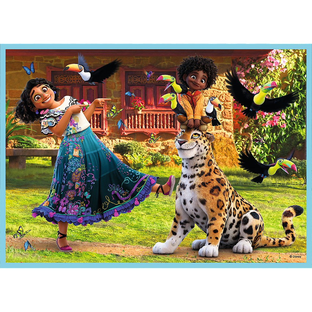 Puzzle Trefl 4 în 1, Encanto - Lumea Magică [2]