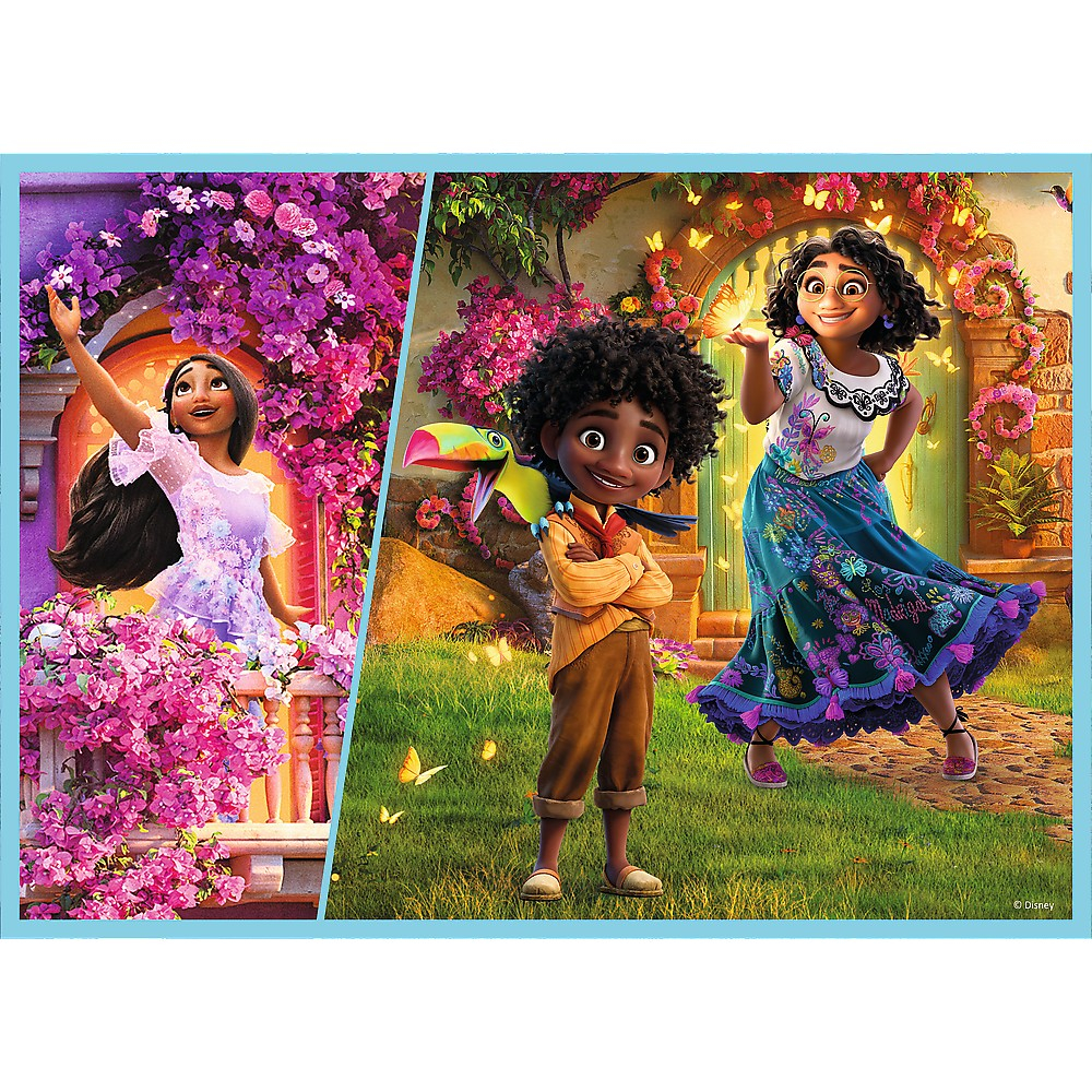 Puzzle Trefl 4 în 1, Encanto - Lumea Magică [3]