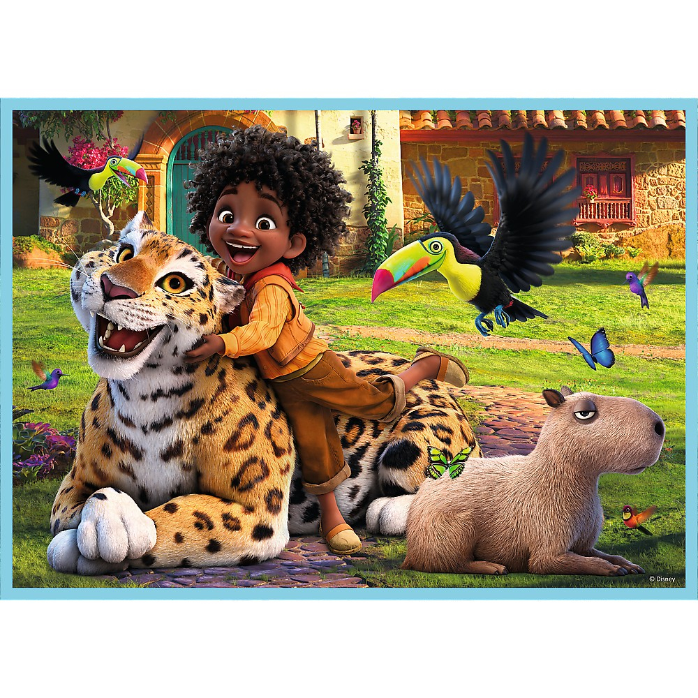 Puzzle Trefl 4 în 1, Encanto - Lumea Magică [5]