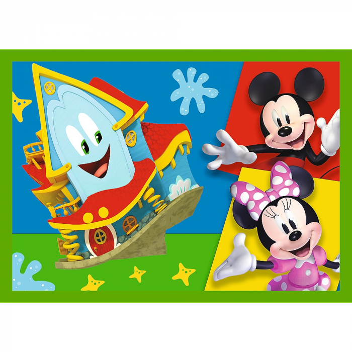 Puzzle Trefl 4in1 Mickey Mouse și Prietenii  [4]