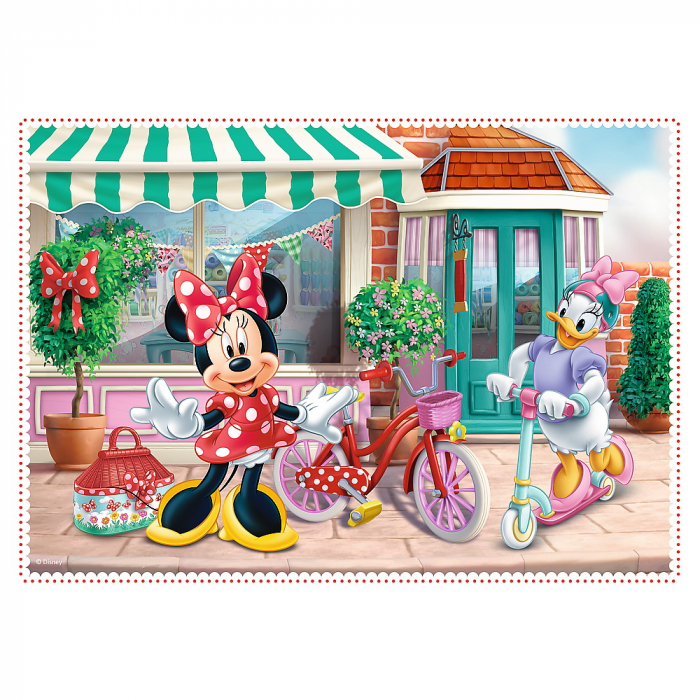 Puzzle Trefl 4 în 1 Minnie Mouse și Prietenii Ei  [3]