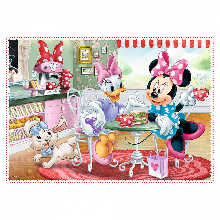 Puzzle Trefl 4 în 1 Minnie Mouse și Prietenii Ei  [4]