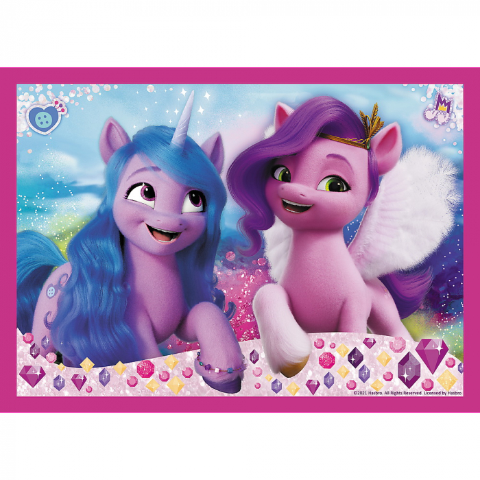 Puzzle Trefl 4 în 1 My Little Pony - Poneii Colorați  [3]