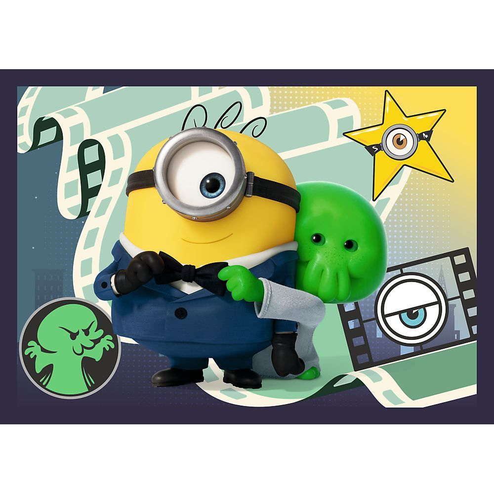 PUZZLE TREFL 4IN1 NOILE AVENTURI ALE MINIONILOR [2]