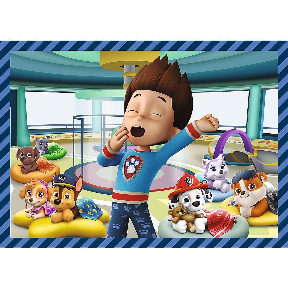 PUZZLE TREFL 4IN1 PATRULA CATELUSILOR ACTIVITATILE ZILNICE ALE ECHIPEI [3]