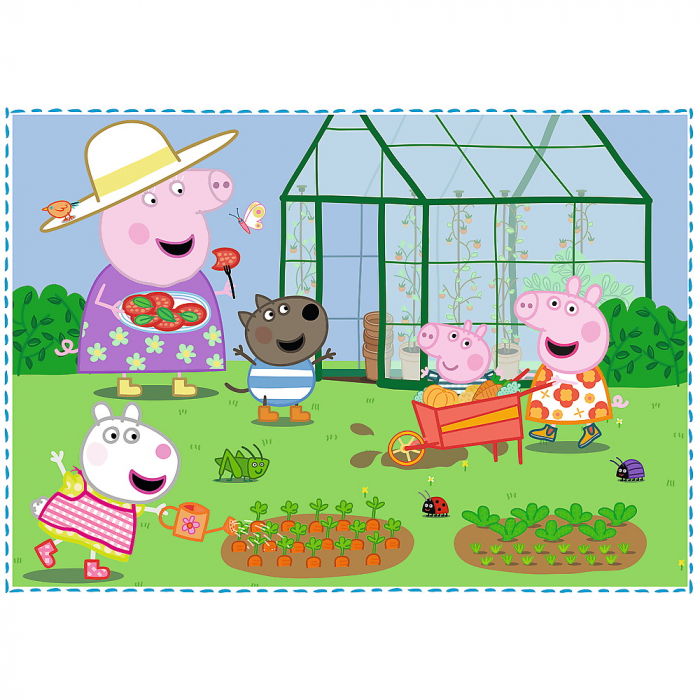 Puzzle Trefl 4 în 1 Peppa Pig  [2]
