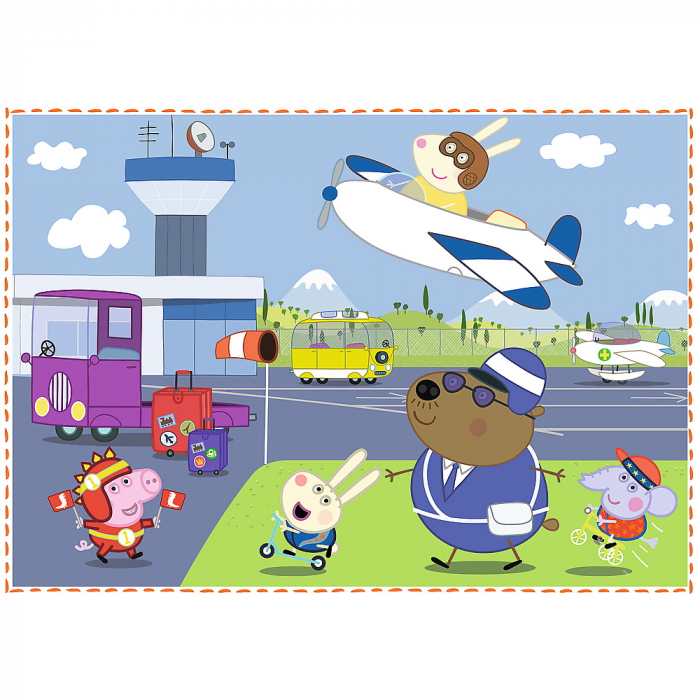 Puzzle Trefl 4 în 1 Peppa Pig  [4]