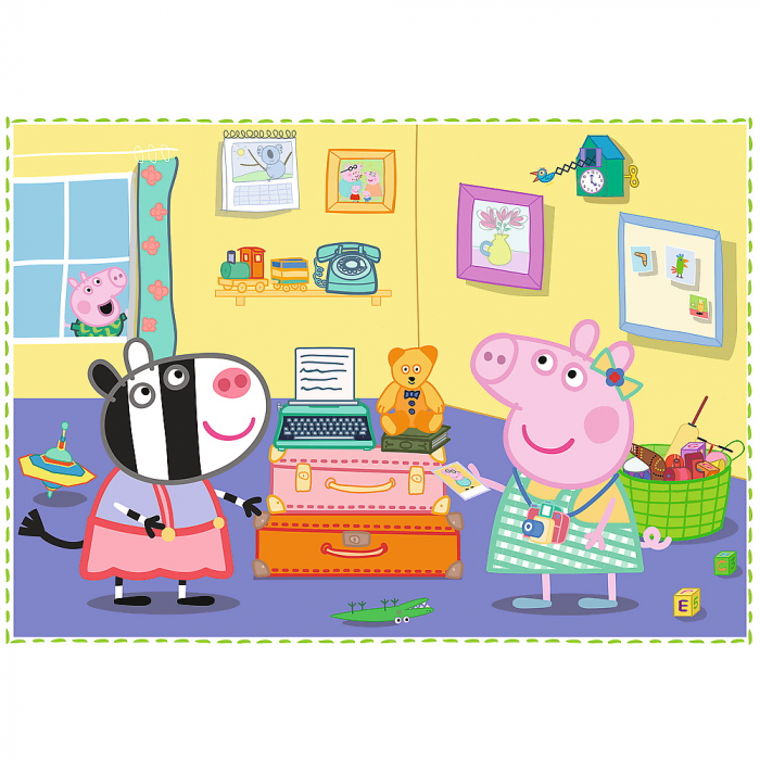 Puzzle Trefl 4 în 1 Peppa Pig  [3]