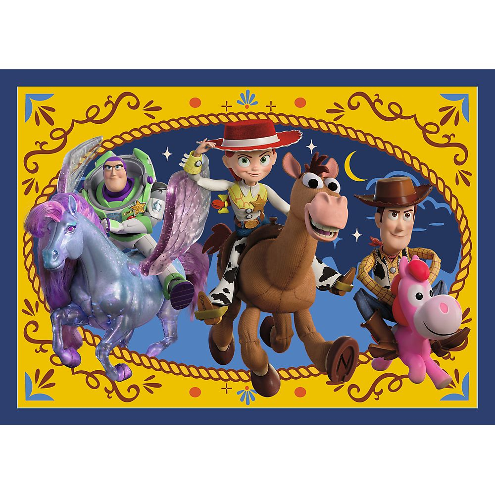 PUZZLE TREFL 4IN1 PREMIUM PLUS KIDS TOY STORY 5 POSTER INCLUS [2]