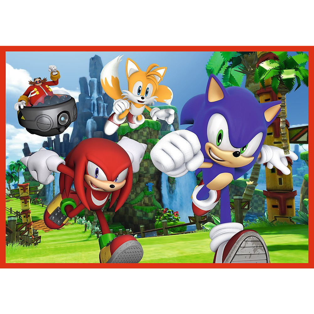 Puzzle Trefl 4 în 1 - Sonic: Aventurile lui Sonic [2]