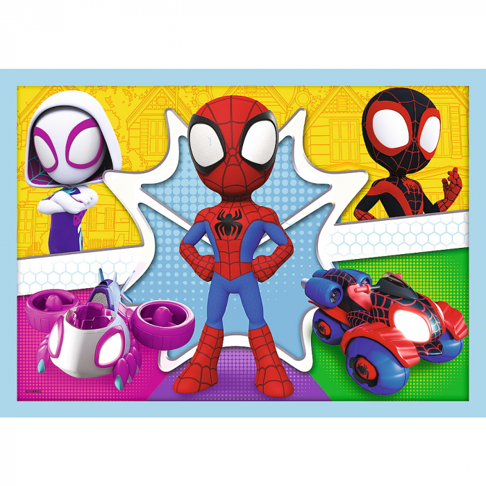 Puzzle Trefl 4in1 Spiday Echipa Spiday  [4]