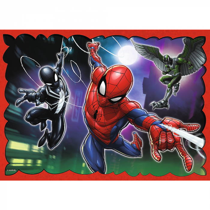 Puzzle Trefl 4 în 1 Spiderman - Eroul Spiderman  [5]