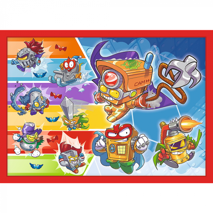 Puzzle Trefl 4 în 1 Spionii Secreti  [5]