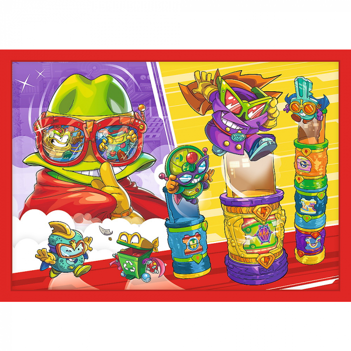 Puzzle Trefl 4 în 1 Spionii Secreti  [3]