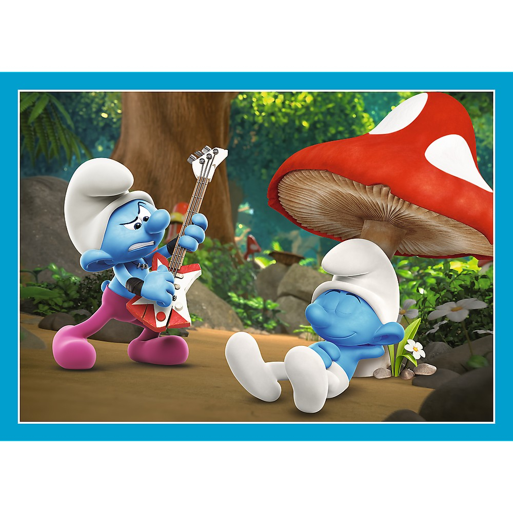 PUZZLE TREFL 4IN1 STRUMFII SATUL STRUMFILOR [2]