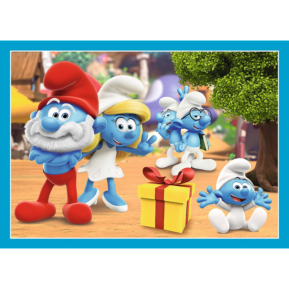 PUZZLE TREFL 4IN1 STRUMFII SATUL STRUMFILOR [3]