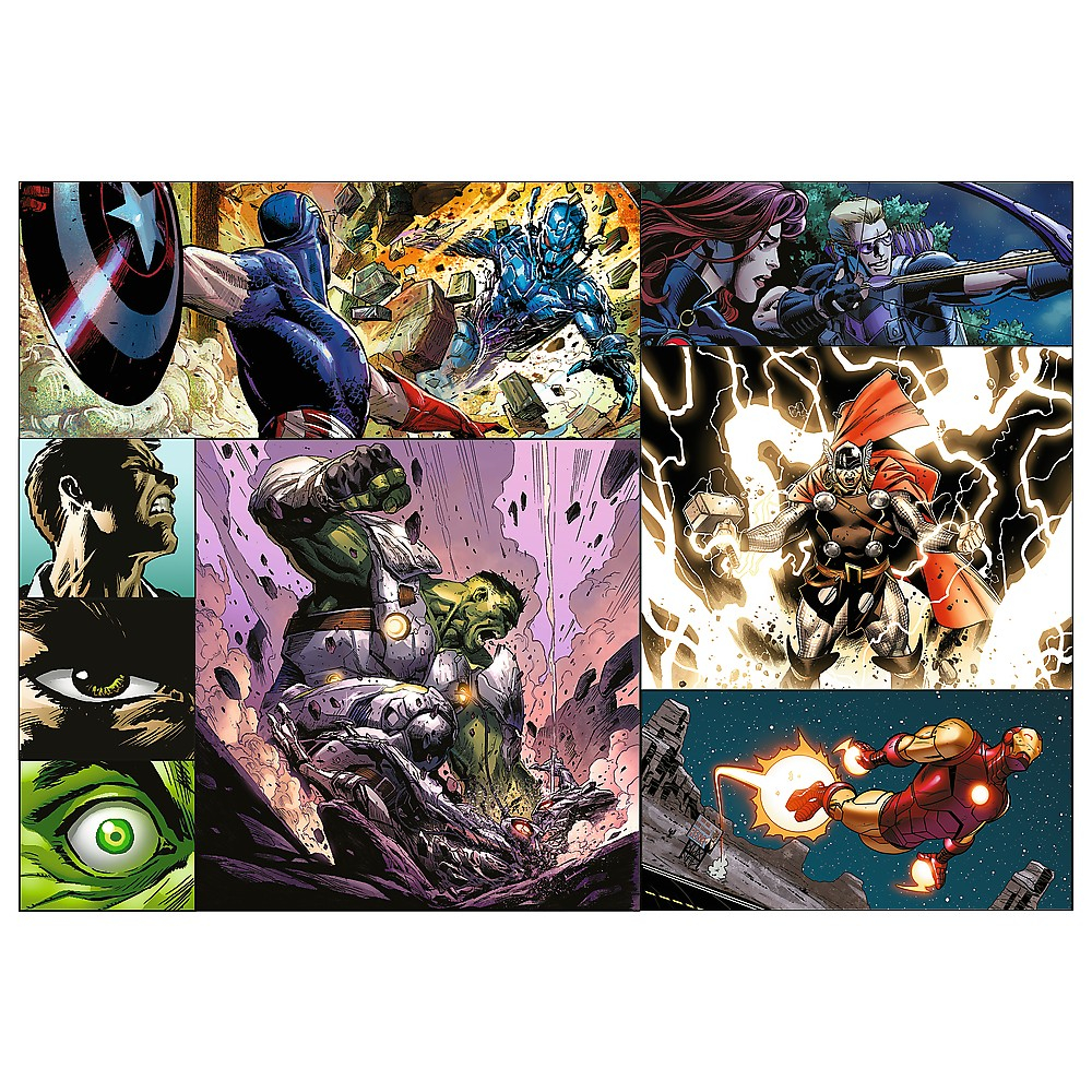 PUZZLE TREFL 4X250 AVENGERS MARVEL ZILE EROICE [2]