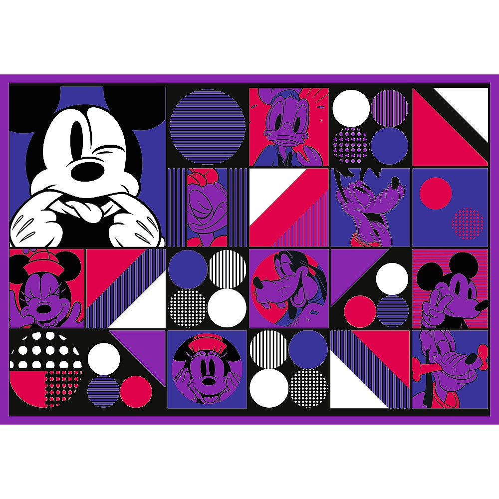 PUZZLE TREFL 4X250 DISNEY MICKEY MOUSE SI PRIETENII [3]