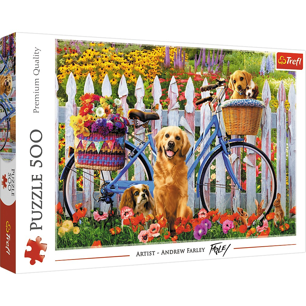 Puzzle Trefl 500 Aventura Catelusilor