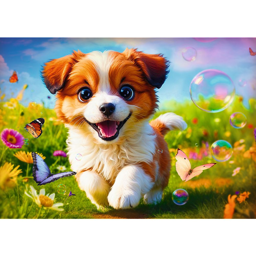 PUZZLE TREFL 500 CATELUL FERICIT [2]