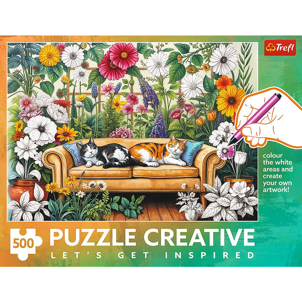 PUZZLE TREFL 500 CREATIVE ORANGERIA PSICII [3]