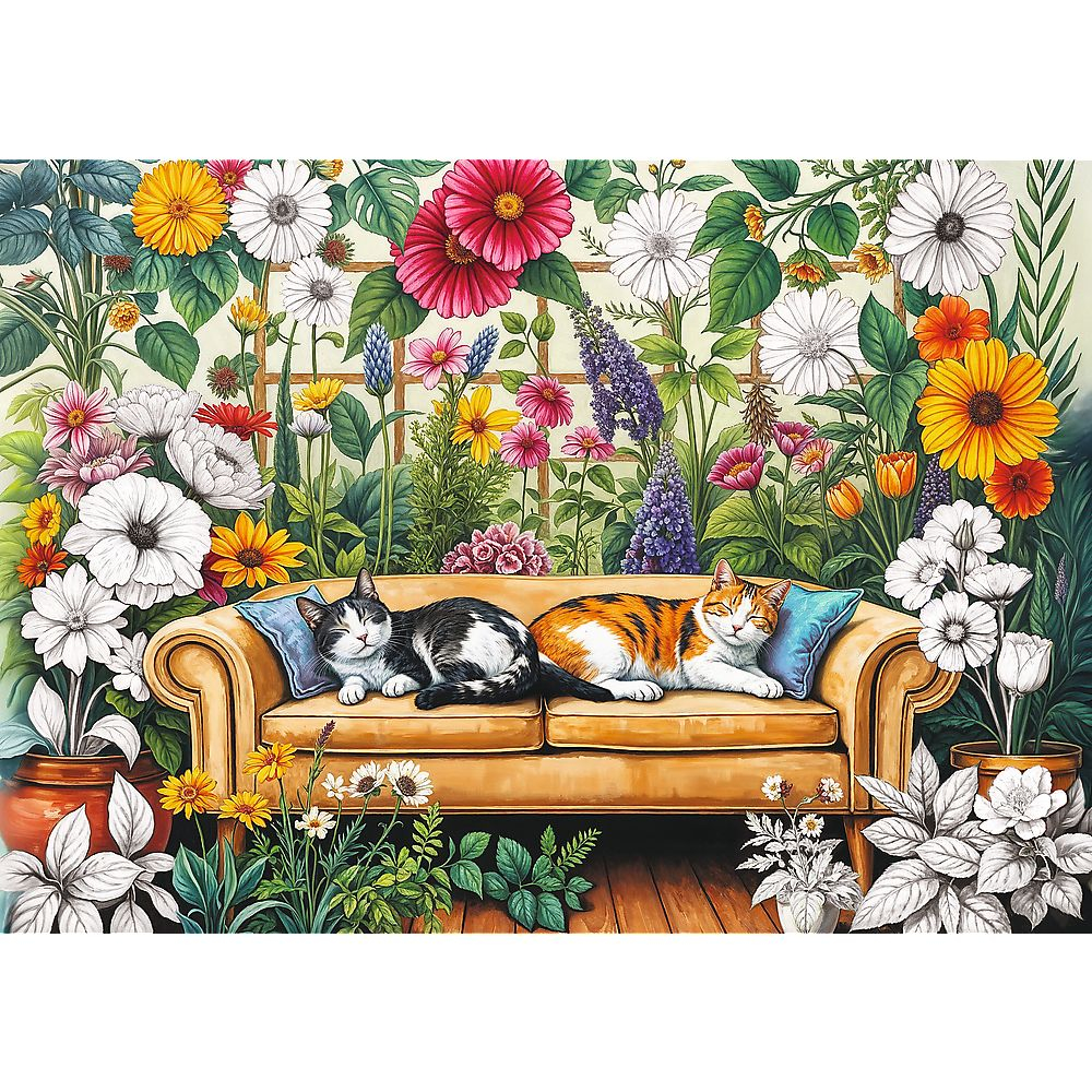 PUZZLE TREFL 500 CREATIVE ORANGERIA PSICII [2]