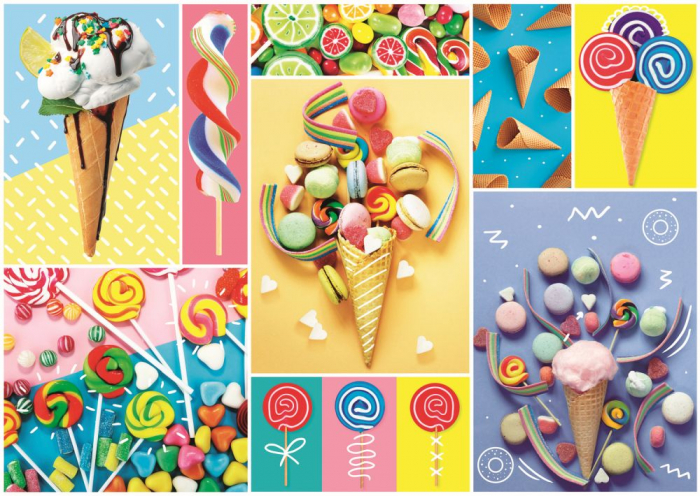 Puzzle Trefl 500 Dulciuri Delicioase  [2]