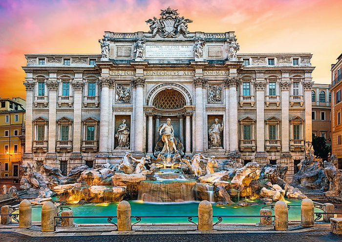 Puzzle Trefl 500 Fontana di Trevi, Roma  [2]