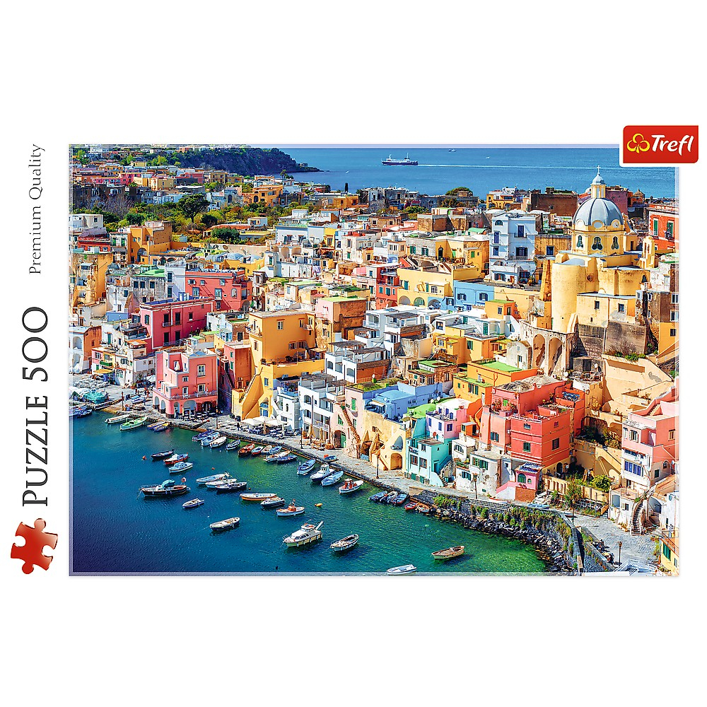 Puzzle Trefl 500 Insula Procida [3]