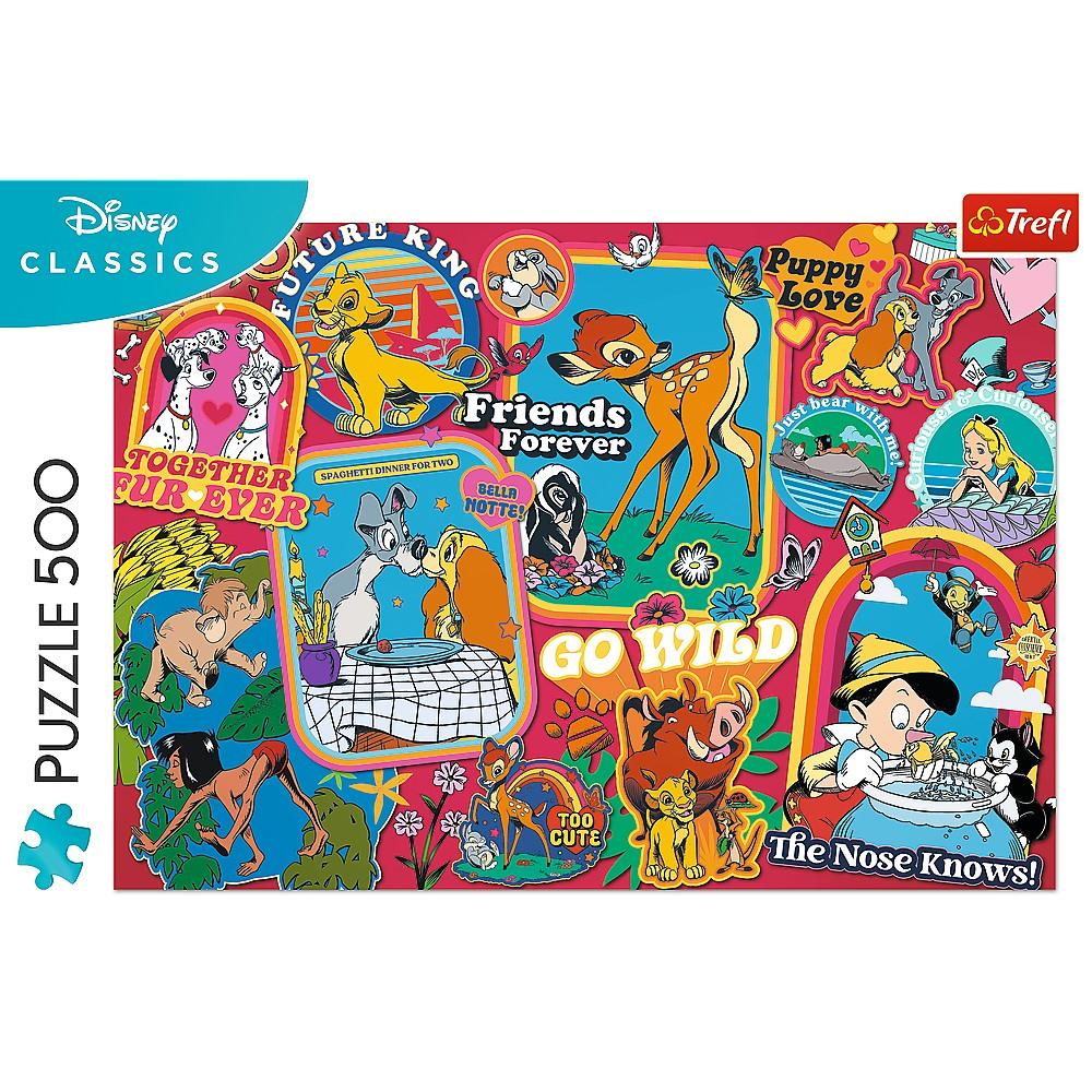 Puzzle Trefl 500 Lumea Disney [3]