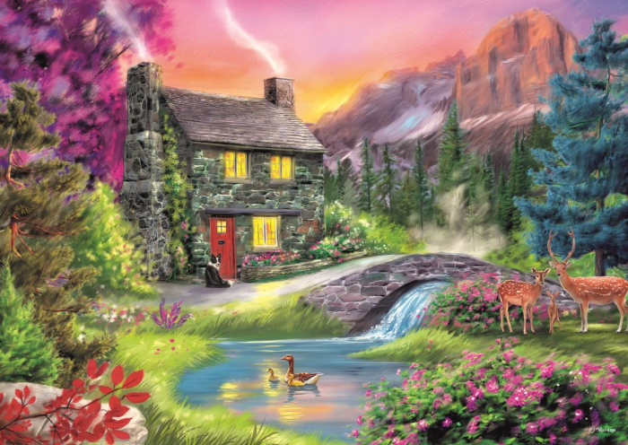 Puzzle Trefl 500 Muntele Idyll  [2]