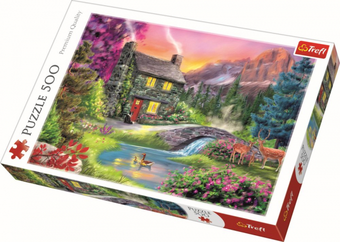 Puzzle Trefl 500 Muntele Idyll