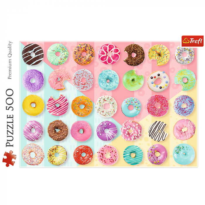 Puzzle Trefl 500 O Colecție de Gogoși  [3]