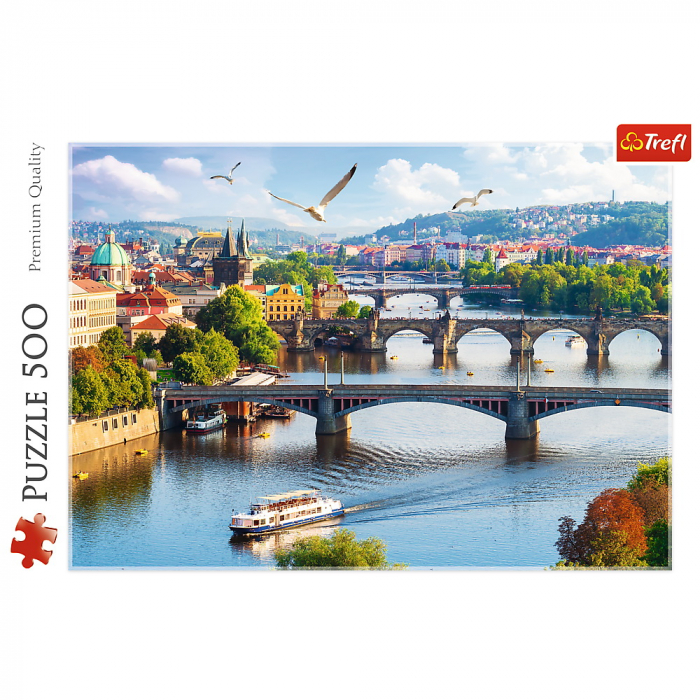 Puzzle Trefl 500 Orașul Praga  [3]