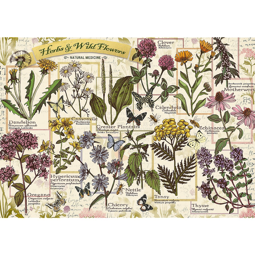 Puzzle Trefl 500 Plante Si Flori Salbatice [2]