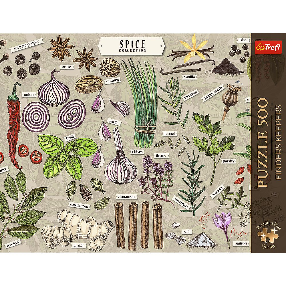 PUZZLE TREFL 500 PREMIUM PLUS CONDIMENTE [3]