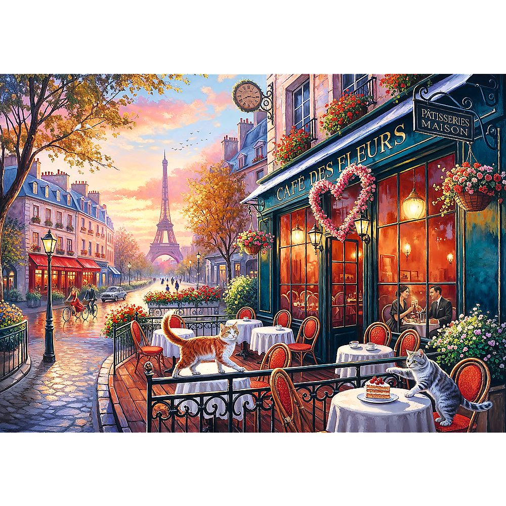 PUZZLE TREFL 500 PREMIUM PLUS DRAGOSTE LA PARIS [2]