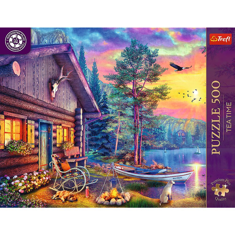 PUZZLE TREFL 500 PREMIUM PLUS TEA TIME CABANA APUS DE SEARA [3]