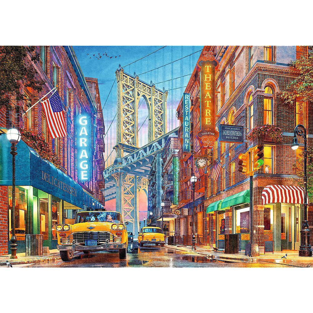 PUZZLE TREFL 500 PREMIUM PLUS TEA TIME CAMPIONATUL EUROPEAN VEDERE A PODULUI MANHATTAN [2]