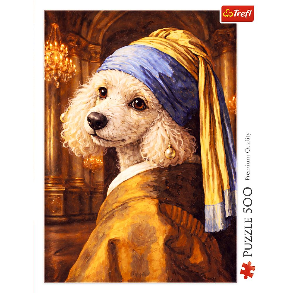 PUZZLE TREFL 500 PUDEL CU O PERLA [3]