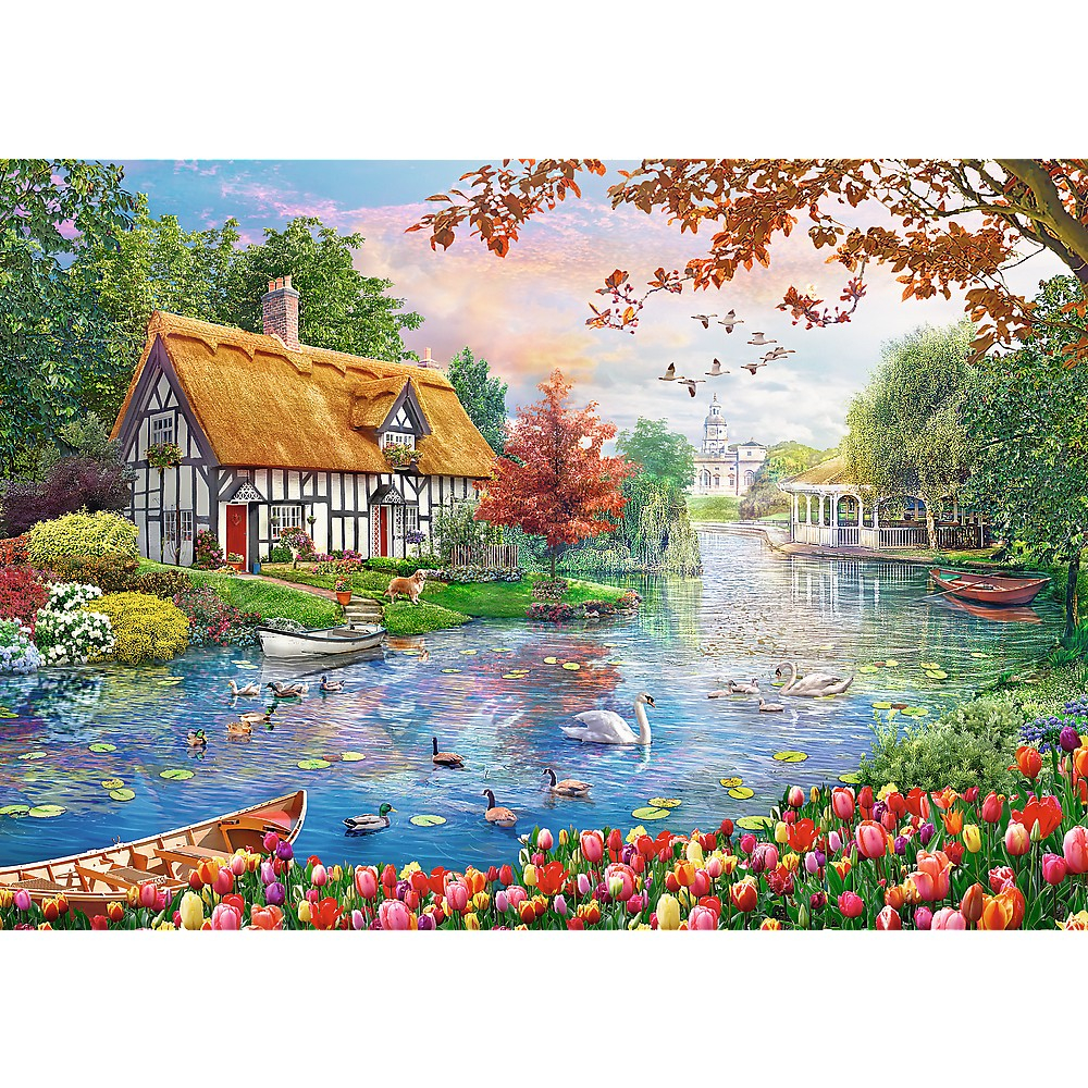 Puzzle Trefl 500 Refugiul Tacut [2]