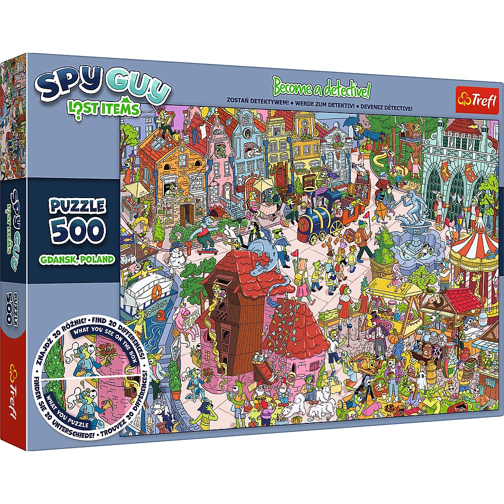 Puzzle Trefl 500 Spy Guy Obiecte Pierdute In Gdansk Polonia [1]