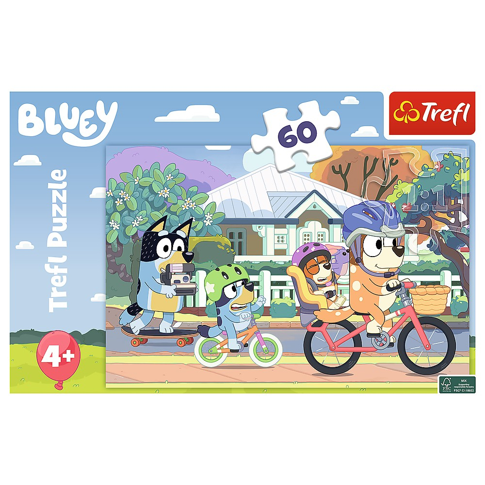 Puzzle Trefl 60, Bluey - Minunata Bluey [3]