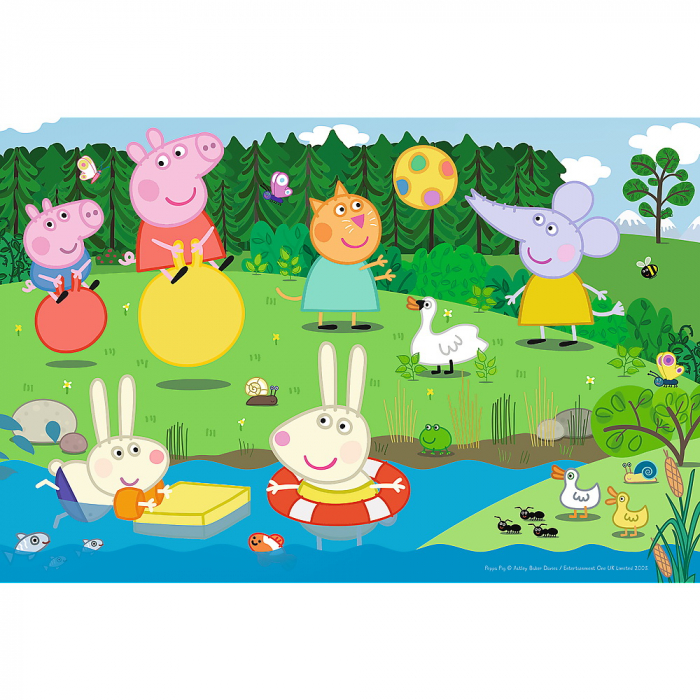 Puzzle Trefl 60 Peppa Pig Distracție în Vacanță  [2]
