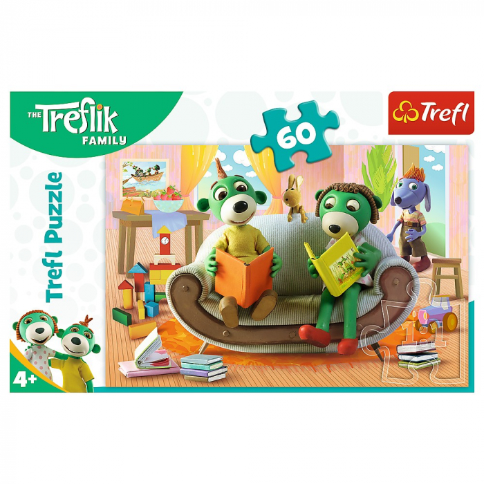 Puzzle Trefl 60 Treflik Să Citim Împreună  [3]