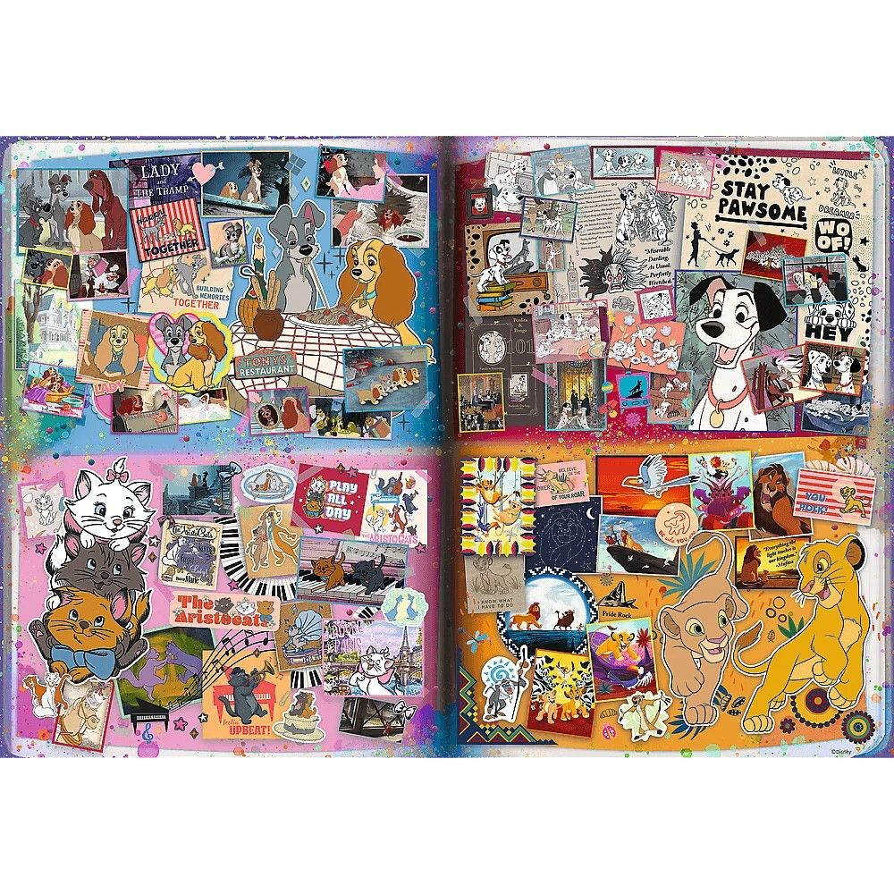 PUZZLE TREFL 6000 MAREA CARTEA A LUI DISNEY CU POSTER INCLUS [3]