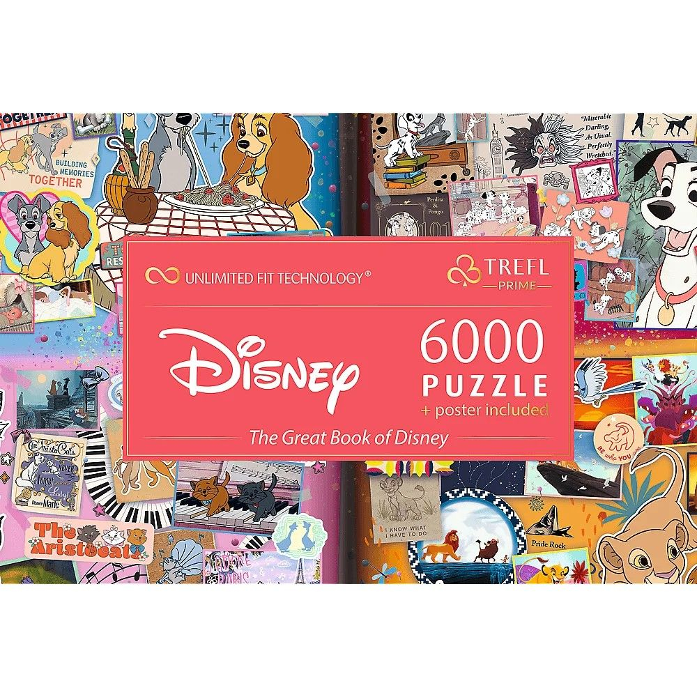 PUZZLE TREFL 6000 MAREA CARTEA A LUI DISNEY CU POSTER INCLUS [6]