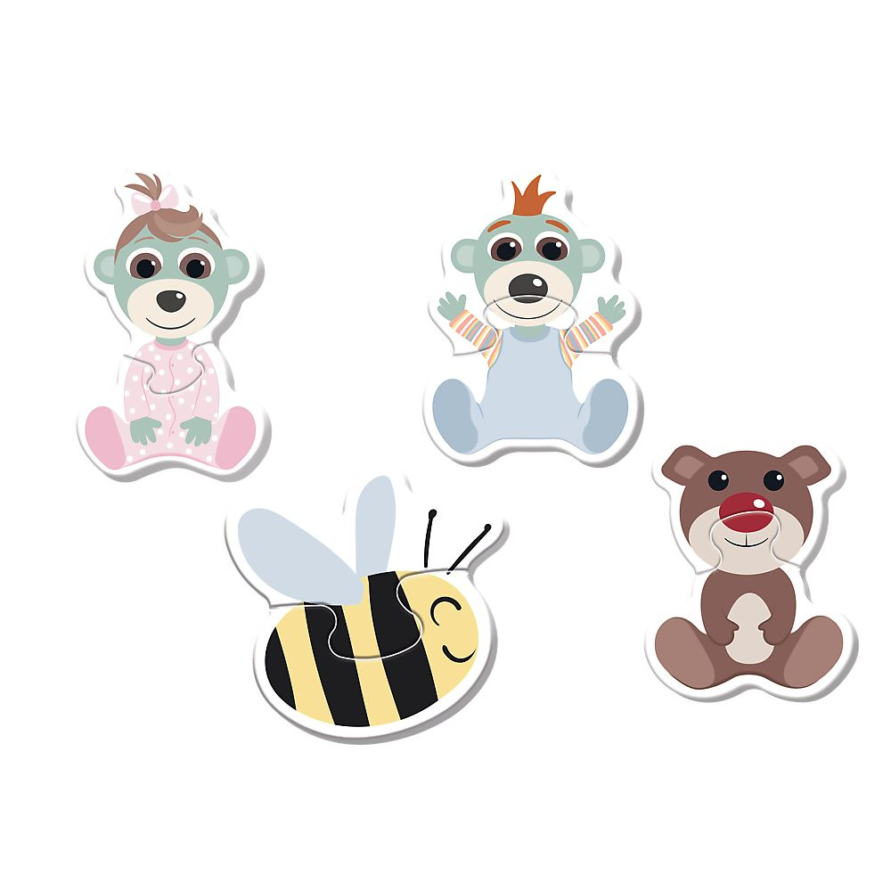 PUZZLE TREFL BABY CLASIC BEBELUSI SI URSULET [2]